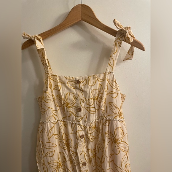 NWT LC Lauren Conrad Print Button-Front Maxi Dress Size Medium - Picture 2 of 7